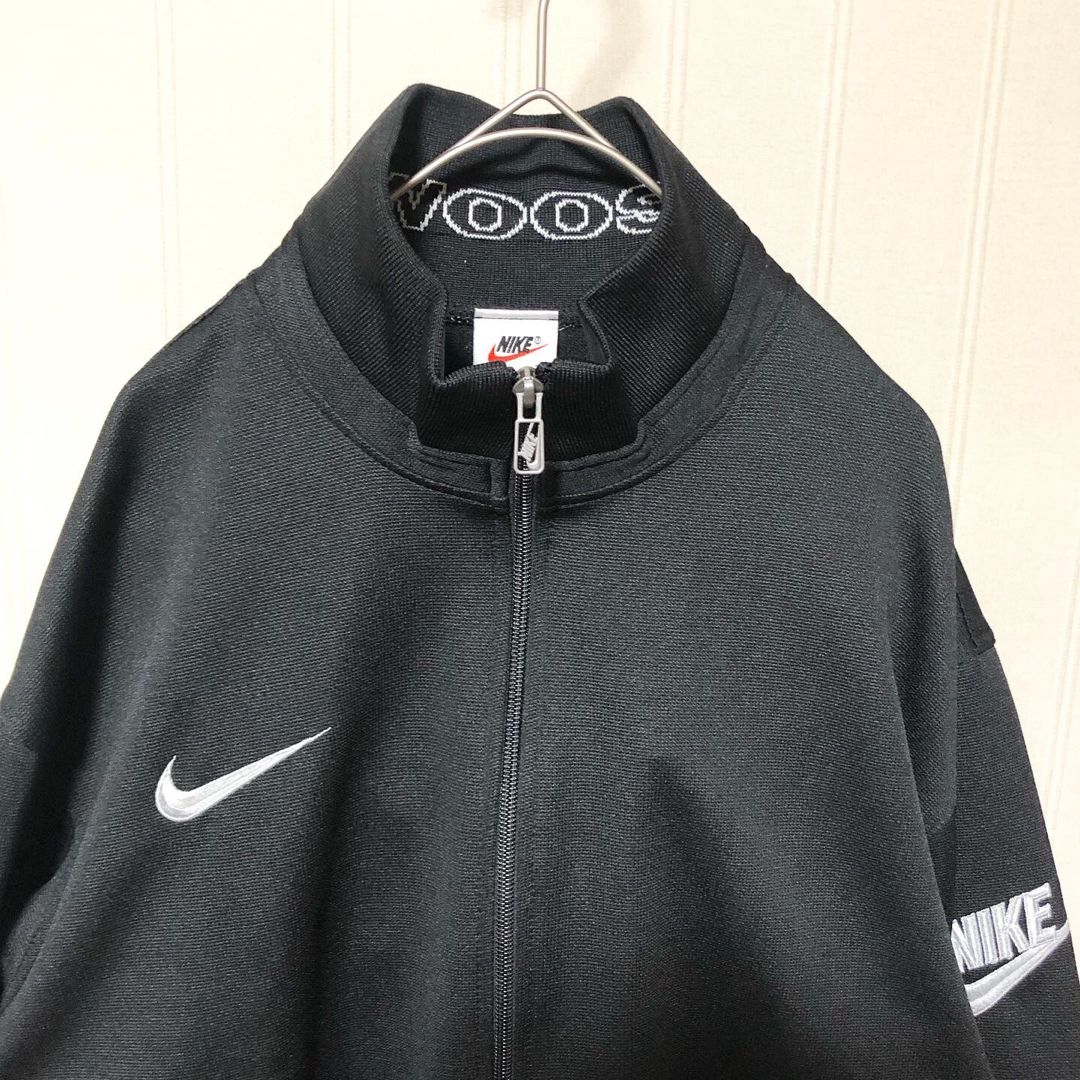 NIKE - 90s 銀タグ OLD NIKE ナイキ SWOOSH トラックジャケット NIKE - 90s 銀タグ OLD NIKE ナイキ SWOOSH トラックジャケット