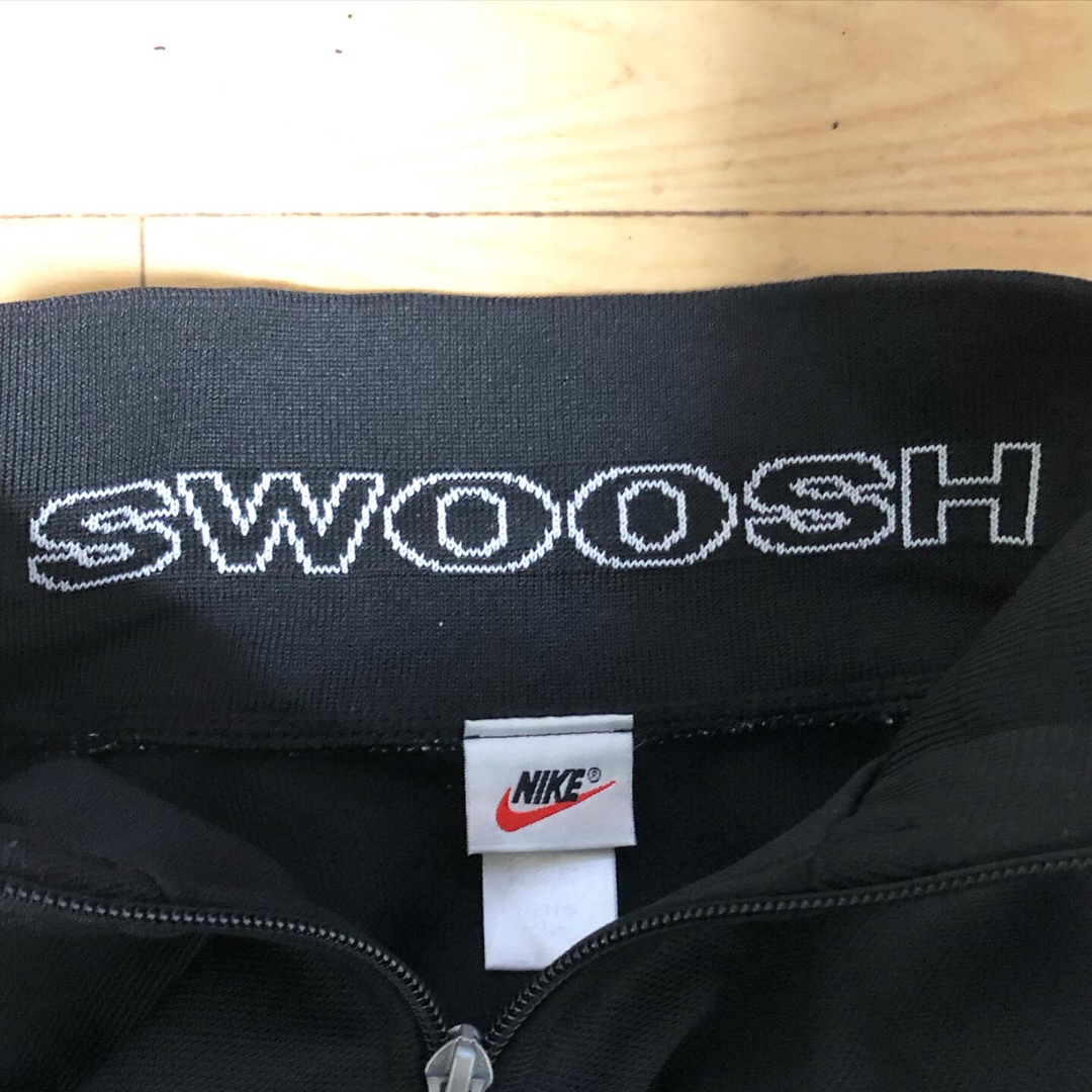 NIKE - 90s 銀タグ OLD NIKE ナイキ SWOOSH トラックジャケット NIKE - 90s 銀タグ OLD NIKE ナイキ SWOOSH トラックジャケット