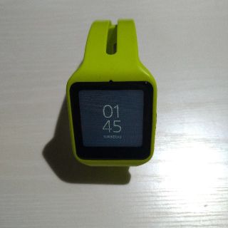 ソニー(SONY)のsony smart watch 3 SWR50 グリーン(その他)