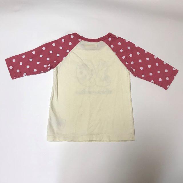 ベルメゾン(ベルメゾン)の【MK様専用】べルメゾンGITA 　女児100cm　七分袖Tシャツ3枚 キッズ/ベビー/マタニティのキッズ服女の子用(90cm~)(Tシャツ/カットソー)の商品写真