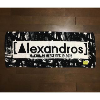 [Alexandros] Tour2015 ファイナル フェイスタオル(ミュージシャン)