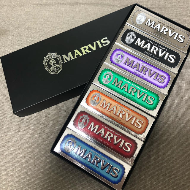 MARVIS(マービス)のMARVIS 7本セット コスメ/美容のオーラルケア(歯磨き粉)の商品写真