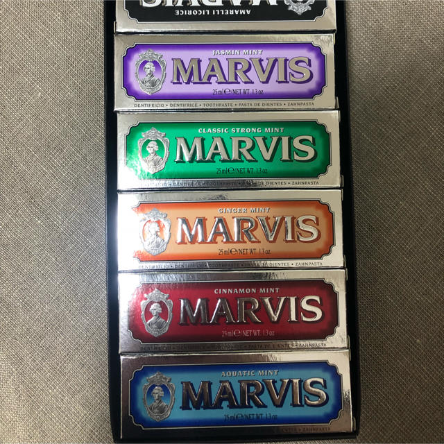 MARVIS(マービス)のMARVIS 7本セット コスメ/美容のオーラルケア(歯磨き粉)の商品写真