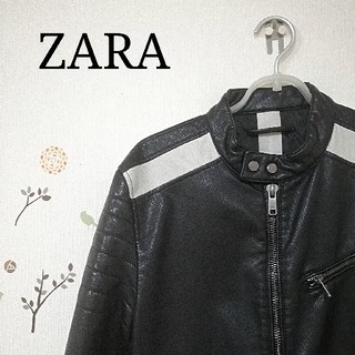 ザラ(ZARA)のZARA 　ライダースジャケット(ライダースジャケット)