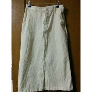 ムジルシリョウヒン(MUJI (無印良品))の無印良品　綿ロングスカート(ロングスカート)