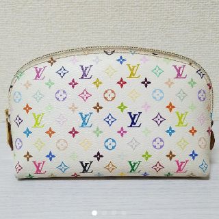 【お値下げ】ルイヴィトン(LOUIS VUITTON)　マルチカラー　ミニポーチ