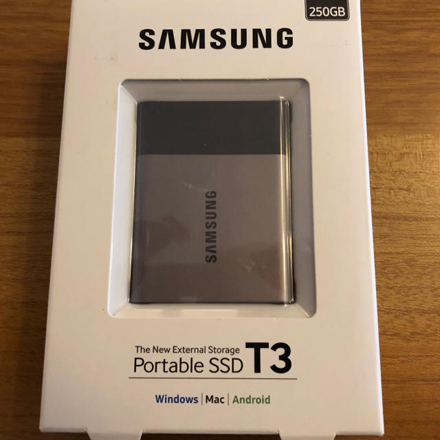 SAMSUNG SAMSUNG Portable SSD T3 250GBの通販 by shop[ 売切セール中 ]｜サムスンならラクマ