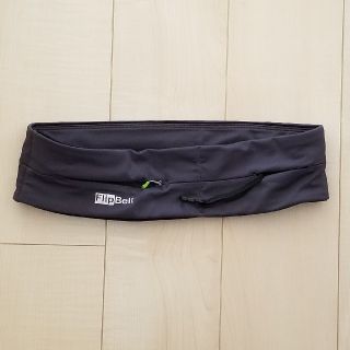 FlipBelt ジッパー Lサイズ Carbonカラー(その他)