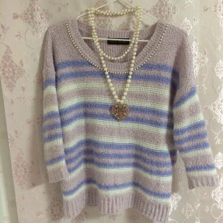 セシルマクビー(CECIL McBEE)のセシル💝ボーダーニット単品(ニット/セーター)