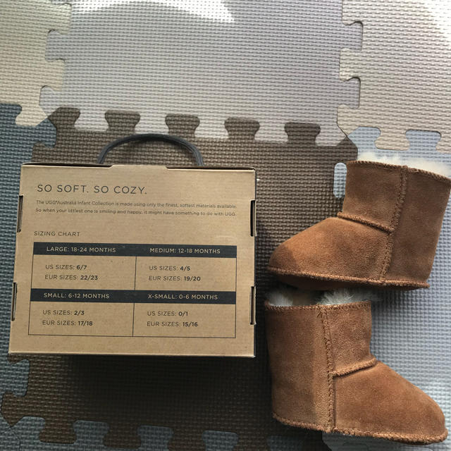 UGG(アグ)のUGG  ムートンブーツ ベビー 11cm 生後6ヶ月から12ヶ月 キッズ/ベビー/マタニティのベビー靴/シューズ(~14cm)(ブーツ)の商品写真