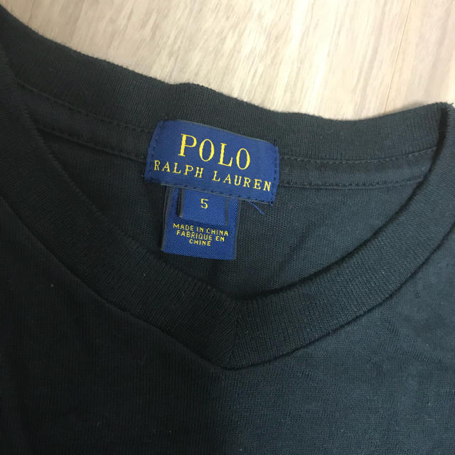 POLO RALPH LAUREN(ポロラルフローレン)のラルフローレン 長袖Tシャツ 5T キッズ/ベビー/マタニティのキッズ服男の子用(90cm~)(Tシャツ/カットソー)の商品写真