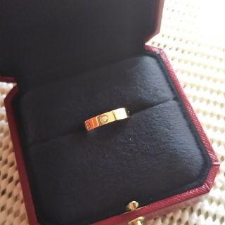 カルティエ(Cartier)のカルティエ ミニラブリング ダイヤモンド1P サイズ51(リング(指輪))