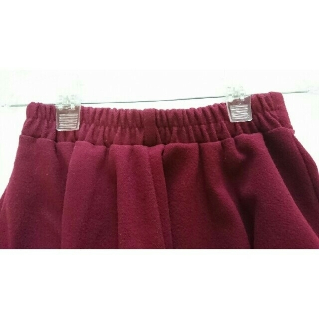 Nina(ニーナ)のワインレッド スカート レディースのスカート(ひざ丈スカート)の商品写真