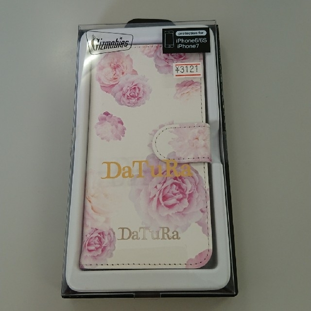 DaTuRa(ダチュラ)のDaTuRa(ダチュラ) iPhone7/6s/6 手帳型ケース  フラワー スマホ/家電/カメラのスマホアクセサリー(iPhoneケース)の商品写真