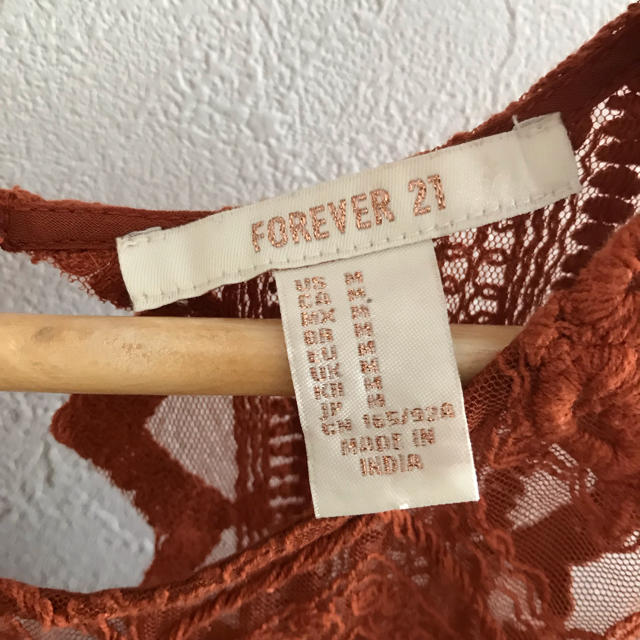 FOREVER 21(フォーエバートゥエンティーワン)のforever21 シースルー ノースリーブトップス レディースのトップス(キャミソール)の商品写真