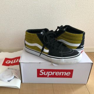 シュプリーム(Supreme)のSupreme x Vans Crocodile Corduroy Sk8Mid(スニーカー)