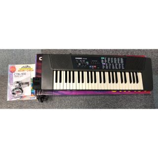 カシオ(CASIO)のCASIO CTK100 電子キーボード(キーボード/シンセサイザー)