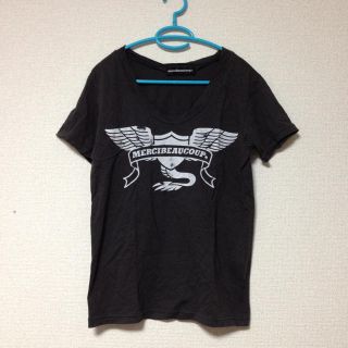 メルシーボークー(mercibeaucoup)のメルシーボークー カレッジプリントT(Tシャツ(半袖/袖なし))