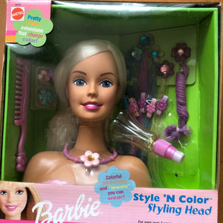 バービー(Barbie)のバービーBarbie♡スタイルヘッドStyling Headエクステンション(キャラクターグッズ)