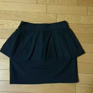 ザラ(ZARA)のZARA ペプラムミニタイトスカート(ミニスカート)