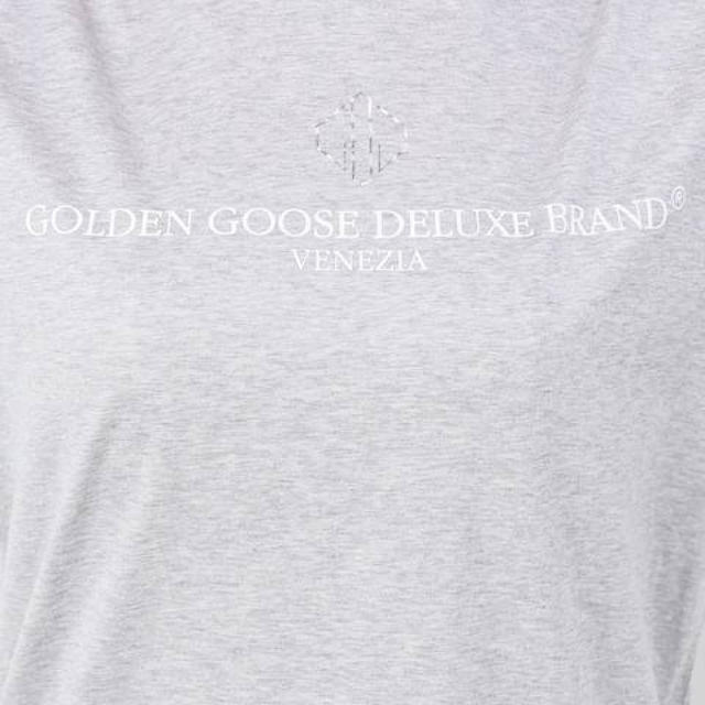 GOLDEN GOOSE(ゴールデングース)のDeuxieme Classe *GOLDEN GOOSE LOGO GREY  レディースのトップス(Tシャツ(半袖/袖なし))の商品写真