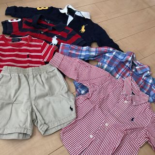 ポロラルフローレン(POLO RALPH LAUREN)の●●専用POLO RALPH LAUREN 80cm &12M NIKEサンダル(Ｔシャツ)