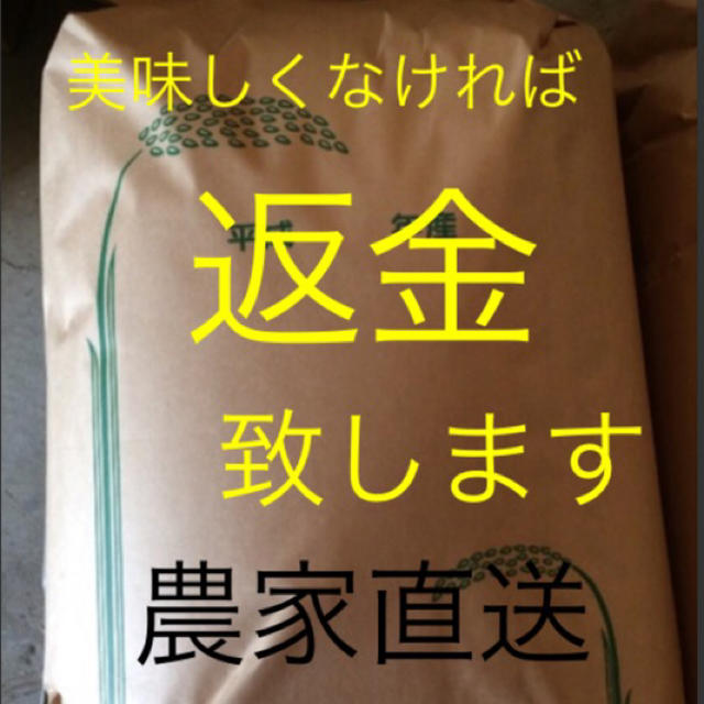 渡部家の新米こしひかり玄米 産地直送 有機栽培 食品/飲料/酒の食品(米/穀物)の商品写真