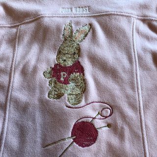 ピンクハウス(PINK HOUSE)のうさぎフリースブルゾン🐰(ブルゾン)