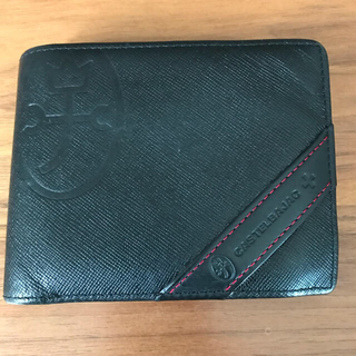 カステルバジャック(CASTELBAJAC)のCASTELBAJAC 折り財布 ブラック(折り財布)
