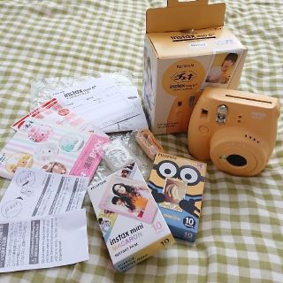 フジフイルム(富士フイルム)のお値引き❤️ チェキ  本体  mini8+  インスタントフィルム２箱(フィルムカメラ)