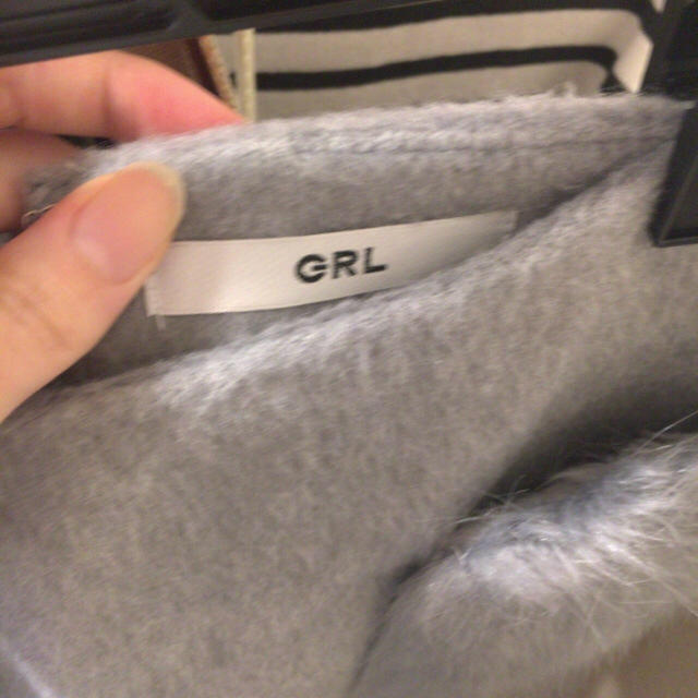 GRL(グレイル)のGRL ファー スカート レディースのスカート(ひざ丈スカート)の商品写真