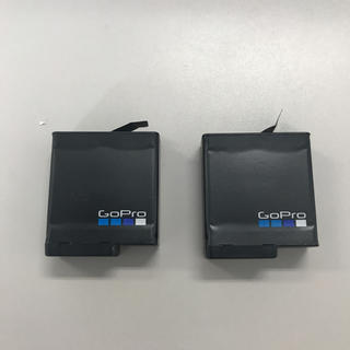 ゴープロ(GoPro)のgopro 純正バッテリー ２個  HERO5、6、7(コンパクトデジタルカメラ)