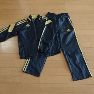 アディダス(adidas)のnatii様専用・adidas・ウィンドブレーカー上下・size130(ジャケット/上着)