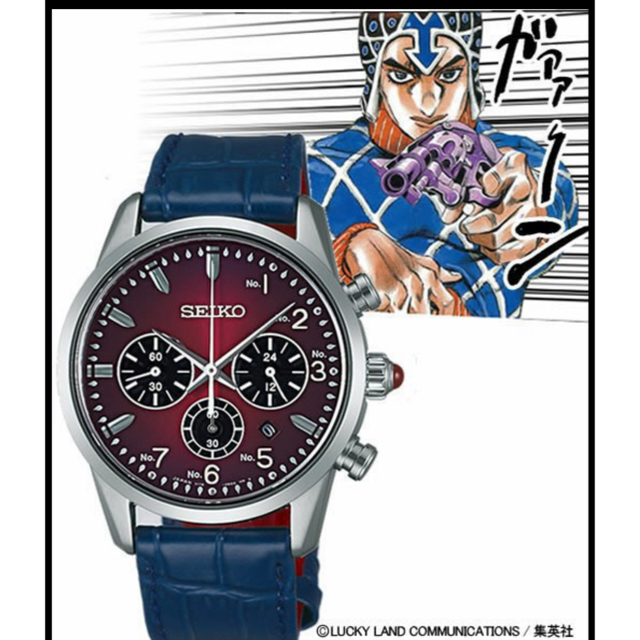 ジョジョ時計 グイード・ミスタモデル 300個限定品