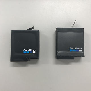 ゴープロ(GoPro)のgopro 純正バッテリー２個 HERO5、6、7(コンパクトデジタルカメラ)