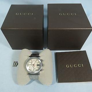グッチ(Gucci)のGUCCI グッチ 101M クロノ・クォーツ メンズ腕時計 送料無料(腕時計(アナログ))