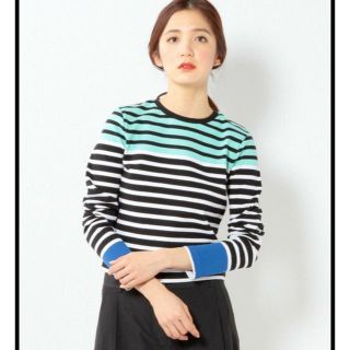 アレキサンダーワン(Alexander Wang)のT by ALEXANDER WANG  MULTI ボーダー トップス(カットソー(長袖/七分))