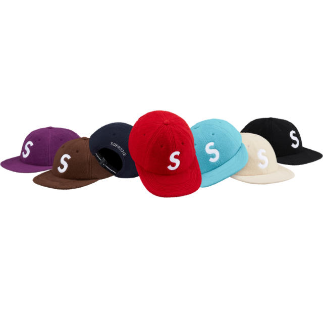 supreme polartec S Logo cap