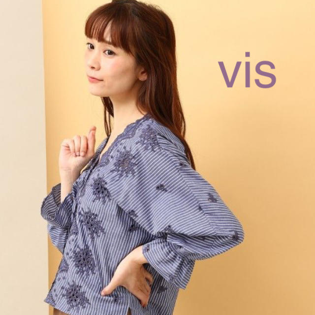 ViS(ヴィス)のvis❤︎パンチングレース レディースのトップス(シャツ/ブラウス(長袖/七分))の商品写真