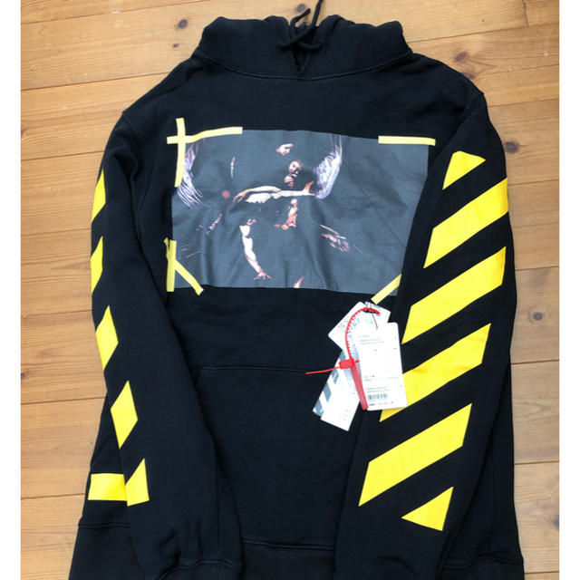 定価6.2万 美品 OFF-WHITE 7Opera パーカー Mマドンナ