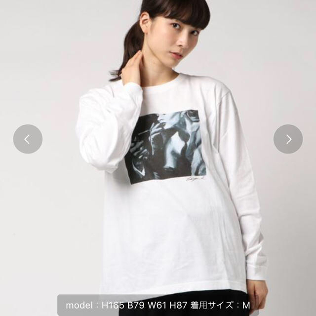 G.V.G.V.(ジーヴィジーヴィ)のGVGV FLAT ロンT 白 レディースのトップス(Tシャツ(長袖/七分))の商品写真