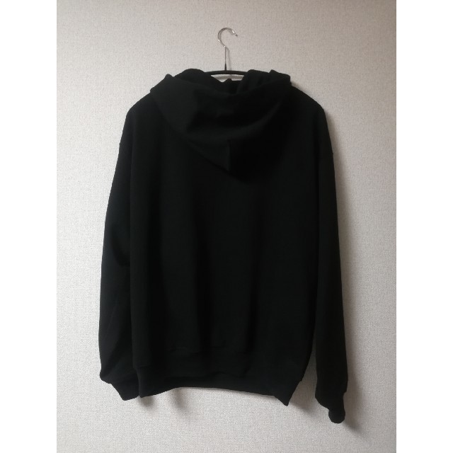 AURALEE SUPER SOFT HEAVY SWEAT P/O BLACK メンズのトップス(パーカー)の商品写真