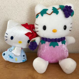 ハローキティ(ハローキティ)のキティ ぬいぐるみ 2点セット(ぬいぐるみ/人形)