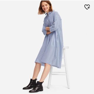 ユニクロ(UNIQLO)のユニクロ Aラインワンピース(ひざ丈ワンピース)