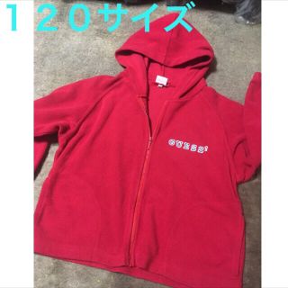 ゲス(GUESS)のGUESS 120サイズ フリース パーカー(ジャケット/上着)