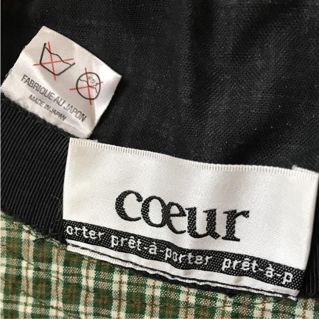 coeur(クール)のcoeur 帽子 メンズの帽子(ハット)の商品写真