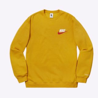 シュプリーム(Supreme)のSupreme Nike クルーネック イエロー XS(スウェット)