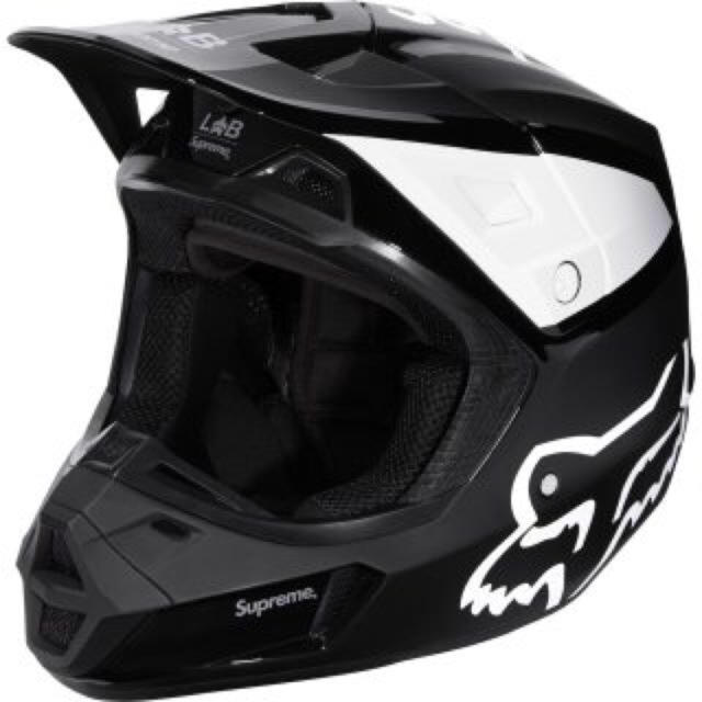 Supreme - supreme fox racing helmet v2  black