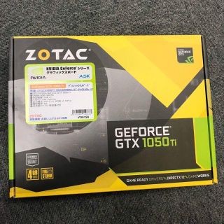 新品未開封　Zotac GTX1050Ti Mini NVIDIA (PCパーツ)