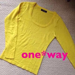 ワンウェイ(one*way)のone*way♡長袖ニット(ニット/セーター)